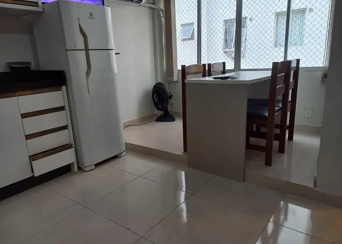 Loft 80 Metros Do Mar Na Praia Central Com Garagem